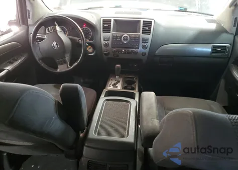 2009 Nissan Armada Se из США, поврежденный, VIN 5N1AA08C09N613540